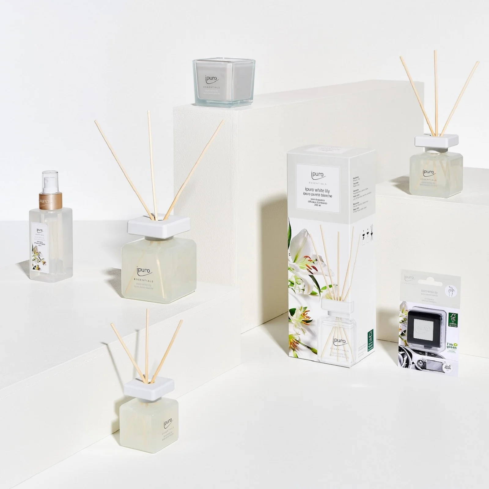 Raumduft-Set ipuro white lily - Image 4