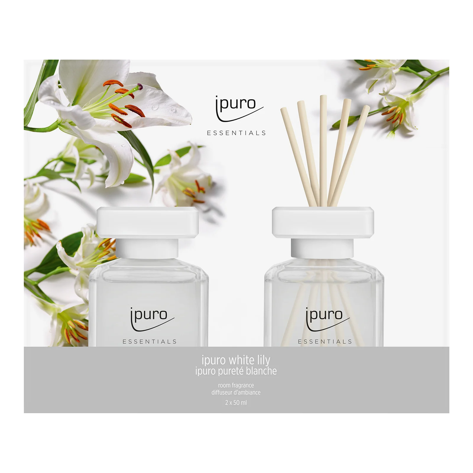 Raumduft-Set ipuro white lily - Image 5